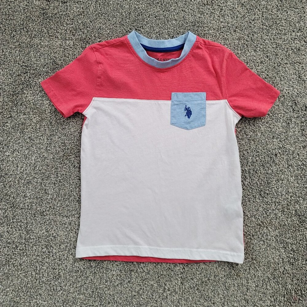 Boys U.S. Polo Assn T-Shirt Size Small 6-7